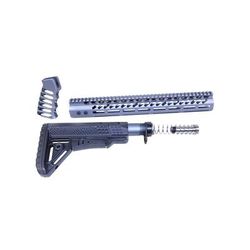 Guntec USA AR .308 Ultralight Series Complete Furniture Set Grey ULTRA-SET-308-GREY