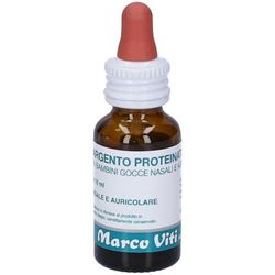 Argento Proteinato Marco Viti Gocce Nasali E Auricolari Soluzione 10 m