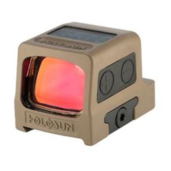 Holosun HE509T X2 Enclosed Reflex Optical Red Dot Sight 2x 0.66 x 0.9 in Red LED Flat Dark Earth HE509T-RD X2 FDE