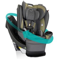 Evenflo Revolve360 Extend Rotational All-in-one Convertible Car Seat With Quick Clean Cover - Rockla