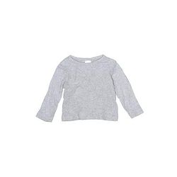 Disney Baby Long Sleeve T-Shirt: Gray Tops - Size 3-6 Month