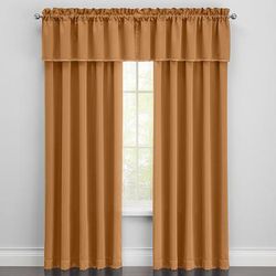 Wide Width BH Studio Room-Darkening Rod-Pocket Panel by BH Studio in Caramel (Size 54" W 108"L) Window Curtain