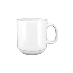 ITI 9696W 11 oz Torino Mug - Porcelain, European White