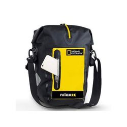 Nilox NXBAGBIKENAT Zaino da ciclismo Nero, Giallo