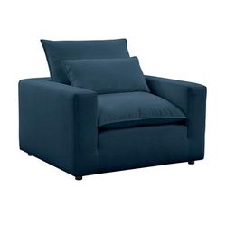 Cali Navy Arm Chair - REN-L00187