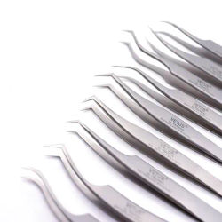 VETUS SA Eyelash Tweezers High Precision 3D/6D Volume Eyelash Extension Tweezer Excellent Closure Best Quality Fan Tweezer