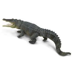 Saltwater Crocodile Toy Figure, .428 LB, Multi-Color