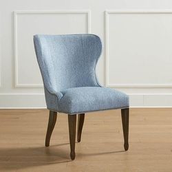 Zelda Dining Chair - Harbour Troy Performance Leather - Frontgate