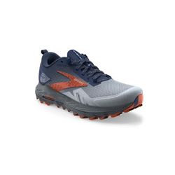 Brooks Cascadia 17 Running Shoes - Men's Blue/Navy/Firecracker 12.5 Medium 1104031D405.125