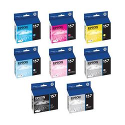 Epson 157 Eight Ink Cartridge Kit with Matte Black T157220