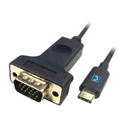 Comprehensive USB Type-C Male to VGA Male Cable (5.9') USB3C-VGA-6ST