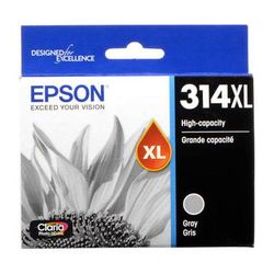 Epson T314XL Gray Claria Photo HD Ink Cartridge with Sensormatic T314XL720-S