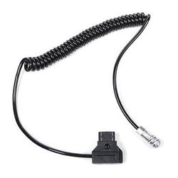SOONWELL Coiled D-Tap Power Cable for Blackmagic Design Pocket Cinema Camera 4K/6K DB01