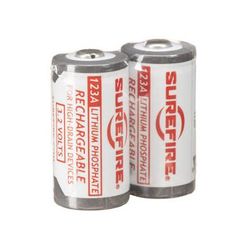 SureFire 123A Rechargeable Lithium Phosphate Battery 2-Pack with Charger Kit SFLFP123-KIT