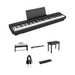 Roland FP-30X Home/Studio Bundle with Digital Piano, Stand, Pedals, Bench, Headpho FP-30X-BK