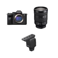 Sony a7 IV Mirrorless Camera with 24-105mm f/4 Lens and Microphone Kit ILCE-7M4/B