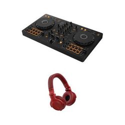 Pioneer DJ DDJ-FLX4 Portable 2-Channel rekordbox DJ and Serato Controller Kit with Hea DDJ-FLX4