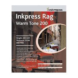 Inkpress Media Rag Warm Tone 200 Paper (8 x 10", 25 Sheets) PRWT20081025