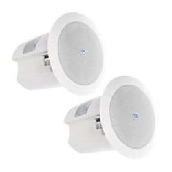 AtlasIED FAP40T Strategy II Series 4" 16W Ceiling Speakers (Pair, White) FAP40T
