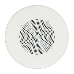 Bogen Ceiling Speaker Assembly with S86 8" Cone (Bright White) S86T725PG8U