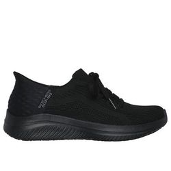 Skechers Women's Slip-ins Work: Ultra Flex 3.0 SR Sneaker | Size 7.5 | Black | Textile