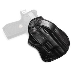 Wilson Combat Undercover Professional Cowhide Leather Inside the Waistband Holster w/ Rail Wilson Combat EDC X9L/SFX9 Right Black UP9LBLR15R