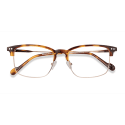 Male s rectangle Tortoise Acetate, Metal Prescription eyeglasses - Eyebuydirect s Explorer