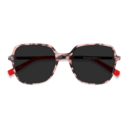 Female s square Leopard & Gold Acetate, Metal Prescription sunglasses - Eyebuydirect s Olga
