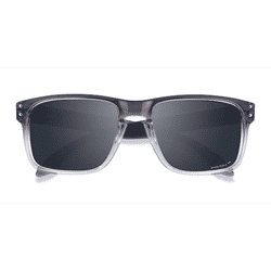 Male s square Dark Ink Fade Plastic Prescription sunglasses - Eyebuydirect s Oakley OO9102 Holbrook