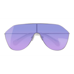 Male s aviator Matte Silver Metal Prescription sunglasses - Eyebuydirect s Infinite