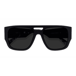 Male s aviator Matte Black Acetate,Metal Prescription sunglasses - Eyebuydirect s Cliff