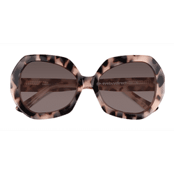 Female s horn Ivory Tortoise Acetate Prescription sunglasses - Eyebuydirect s Farrah