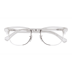 Unisex s browline Clear Acetate, Metal Prescription eyeglasses - Eyebuydirect s Ray-Ban Clubmaster Change