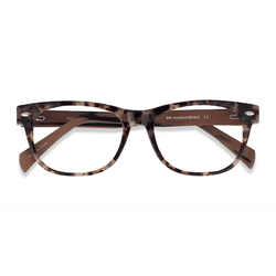 Female s horn Ivory/Tortoise Acetate Prescription eyeglasses - Eyebuydirect s Amber