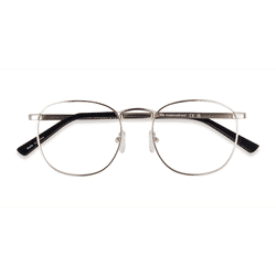 Unisex s round Golden Metal Prescription eyeglasses - Eyebuydirect s St Michel