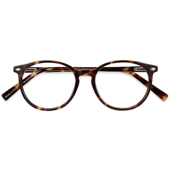 Female s round Tortoise Acetate Prescription eyeglasses - Eyebuydirect s Blink