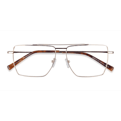 Male s aviator Gold Metal Prescription eyeglasses - Eyebuydirect s Perspective