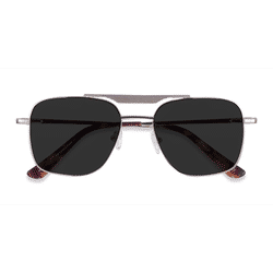 Male s aviator Silver Metal Prescription sunglasses - Eyebuydirect s Eastman