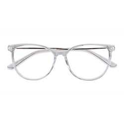 Female s horn Clear Acetate, Metal Prescription eyeglasses - Eyebuydirect s Nebulous