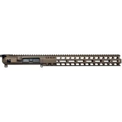 Radian Weapons Model 1 Upper Receiver & Hand Guard Set 14 in Handguard M-LOK w/ Raptor-SD Charging Handle Barrel Nut & Forward Assist Radian Brown