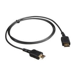 HYPER HyperThin Mini HDMI Cable (2.6') HTMM08-BLACK