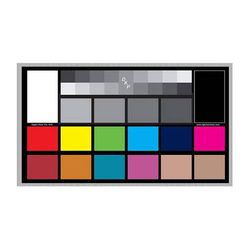 DGK Color Tools Digital Kolor Pro 16:9 Chart Large Color Calibration and Video Chip Chart ( 169