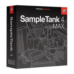 IK Multimedia SampleTank 4 MAX Sample-Based Virtual Instrument Plug-In (Boxed with USB Dr ST-4MAX-HCD-IN