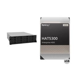 Synology 192TB RackStation RS4021xs+ 16-Bay NAS Enclosure Kit (16 x 12TB) RS4021XS+