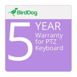 BirdDog 5-Year Extended Warranty for PTZ Keyboard BDPTZKEYEXT5