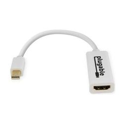 Plugable Mini DisplayPort to HDMI Passive Adapter MDPM-HDMIF