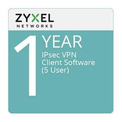 ZyXEL SecuExtender IPSec VPN Client License (5-User, 1-Year) IPSEC1Y5U