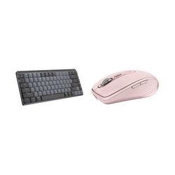 Logitech MX Wireless Mechanical Mini Keyboard and MX Anywhere 3S Mouse Kit (Linear, 920-010551