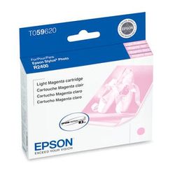 Epson UltraChrome K3 Light Magenta Ink Cartridge for Stylus Photo R2400 Printer T059620