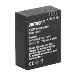 Watson Lithium-Ion Battery Pack for HERO3 & HERO3+ (3.7V, 1200mAh) B-2302